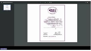 Accessing your CDE certificate on the ADEA Learning Management Platform
