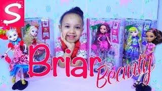 EVER AFTER HIGH Распаковка Браер Бьюти обзор базовой куклы на русском Unboxing Briar Beauty