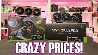 Crazy Price Differences! RTX 5070 Ti Review   Palit Game Rock   MSI Vanguard