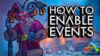 How To Enable ARK Events - Scalacube