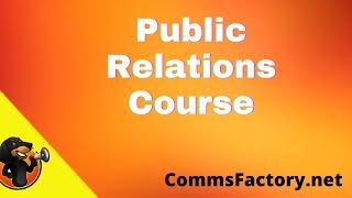 Public Relations Course