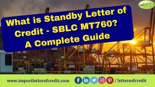 Standby LC | Why to Use SBLC | International Trade Finance | Import Export Finance