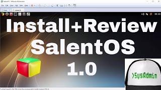 How to Install SalentOS Luppiu 1.0 + Review + VMware Tools on VMware Workstation Tutorial [HD]