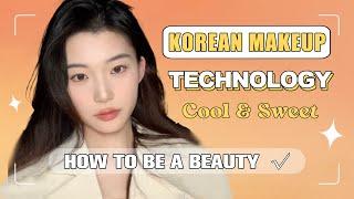 How to create Korean cool & sweat beauty makeup丨Gianna Jun