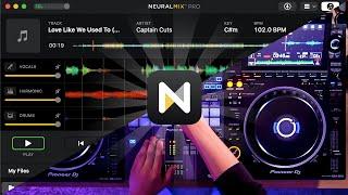 Mixing LIVE with STEMS created on Neural Mix Pro on any DJ software