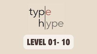 Type Hype Game Level 01-10 | GAME Walkthrough