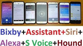 Bixby Voice Vs Google Assistant Vs Siri Vs Alexa Vs Cortana