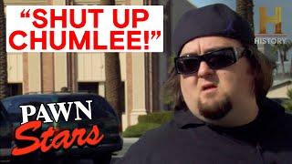Pawn Stars: 4 Times Chumlee Would NOT Stop Talking