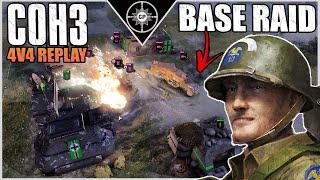 No Fallschirmjägers, No Victory | 4v4 Monte Cavo | Company of Heroes 3 Replays #32