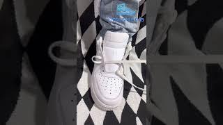 Как зашнуровать кроссовки Найк Эйр Форс 1 | How to lace up Nike Air Force 1 sneakers | CrossMania