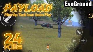 Payload‍️Pubg Mobile Pilot the TankBest Tank Game PlaySolo Squad 24Kills #youtube