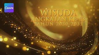 Tutorial Canva - Membuat Opening Wisuda ( GOLDEN EFFECT )