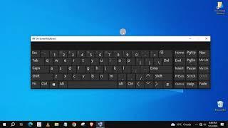 How To Access On-Screen Keyboard On Windows 10