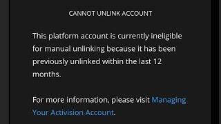 How to unlink your Activision account before 12 months? |چگونه اکانت اکتیویژن خود را آنلینک کنیم؟