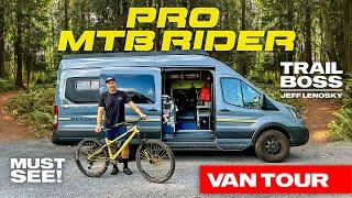 This Van is a Cyclist’s Dream | Ford Transit AWD Sender Campervan - Jeff Lenosky