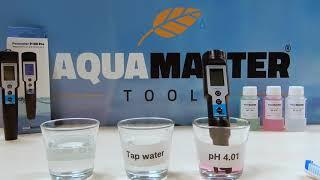 Aqua master tools P100 pro pH EC Temp meter troubleshooting