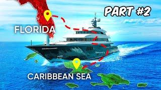 Superyacht Crew's Race Against Weather from the Caribbean to Florida!  | Part 2