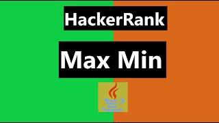 Max Min Hackerrank Solution - java 8 | Interview Preparation Kit | Greedy Algorithms