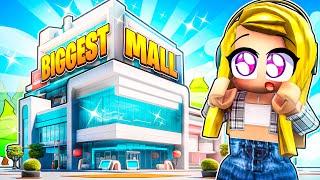 Building the Biggest Mall Ever!! Roblox Mall Tycoon!