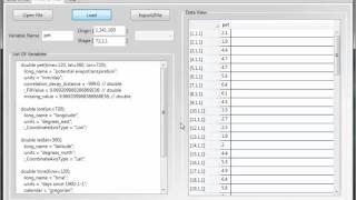 Extract Monthly Time Series from Netcdf Cru File