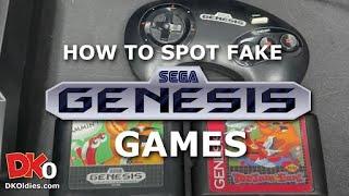 How to spot a fake Sega Genesis cartridge