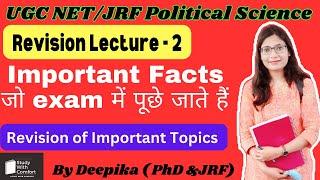 UGC Net Political Science Classes || Revision Lecture - 2