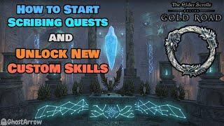 How to Start Scribing Quests and Unlock New Custom Skills in ESO