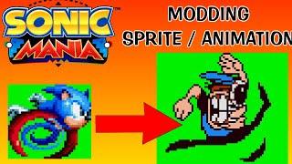 Sonic Mania Mod Tutorial #1 : Sprite & Animation editing