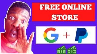 How to create a free online store with google site | Free payment gateway included 