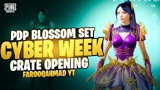 Cyber Week Crate Opening | PDP BLOSSOM SET |  PUBG MOBILE