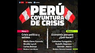 Foro: Perú coyuntura de crisis