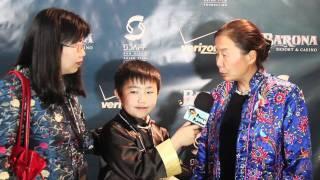 Perry Chen interviewing Art teacher Helen Yuan