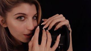 Warm, Breathy Whispers & Hand Movements (ASMR you can FEEL )