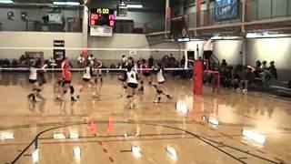 Meredith Peacock - Volleyball Highlights of 2011 Club Season - Jan/Feb