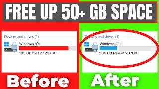 How to FREE UP Disk Space on Windows 11/10/8/7 (2022)