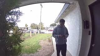 Caught on Camera: Attempted Home Break In | Shocking Footage!