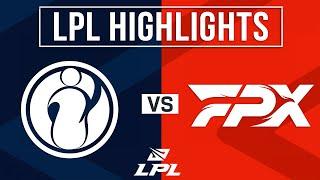 IG vs FPX Highlights ALL GAMES | LPL 2024 Spring | Invictus Gaming vs FunPlus Phoenix