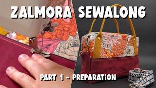 Zalmora Crossbody Sewalong (No Longer Live) Part 1 - Preparation