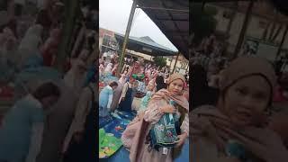 Suasana Shalat Idul Fitri 1445H Di Masjid Al-Mukhlisin Pamanukan Subang