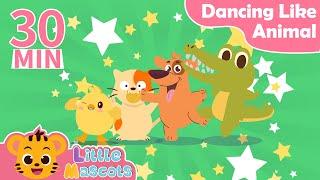 Dancing Like An Animal + Funky Animals + more Little Mascots Nursery Rhymes & Kids Songs