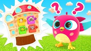 Full episodes of baby cartoons. Baby videos for kids. Hop Hop the owl & learn animals for kids.