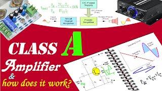 what's a class A  amplifir ? (how to work)