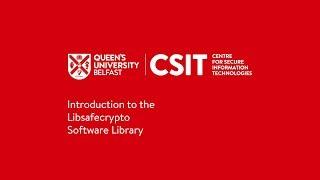 Introduction to Libsafecrypto Software Library