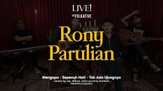 Rony Parulian Acoustic Session | Live! at Folkative