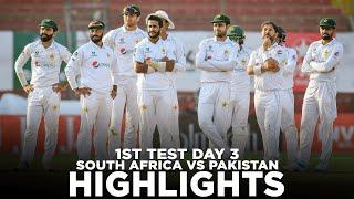 Full Highlights | South Africa vs Pakistan | 1st Test Day, 3 | PCB | ME2K