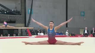 Sol Scott - SILVER-Floor-MAG U16 AA-2023 Gymnastics British Championships