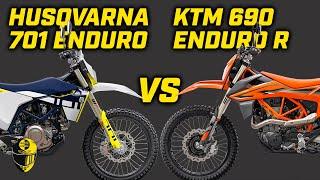 KTM 690 ENDURO R 2023 vs Husqvarna 701 Enduro 2023 | What are the differences?