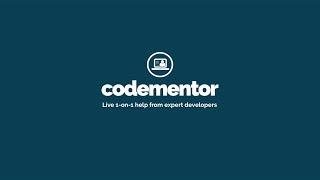 Codementor - Live 1:1 Programming Help from Expert Developers