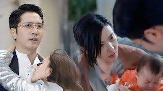 老婆瘓產後憂鬱，丈夫卻和女上司在外慶祝不回家！#chinesedrama #cdrama