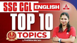 SSC CGL 2024 | SSC CGL English Top 10 Most Important Topics